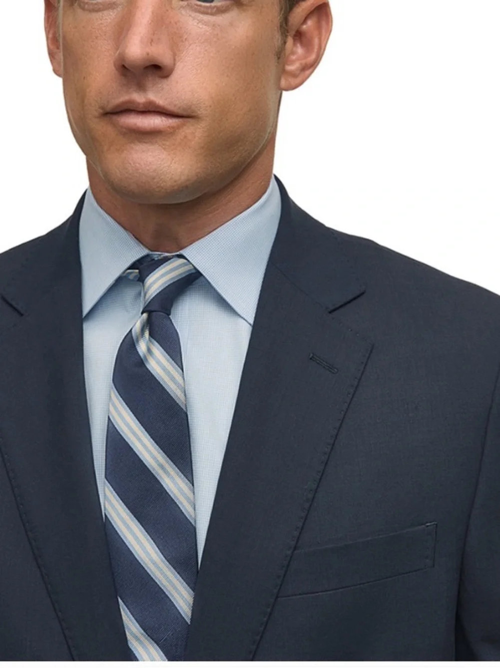NWT Brooks Brothers Men's Classic-Fit Stretch Wool Blend Suit Separates Jacket